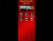 Tablet Screenshot of musickfamilymotors.com